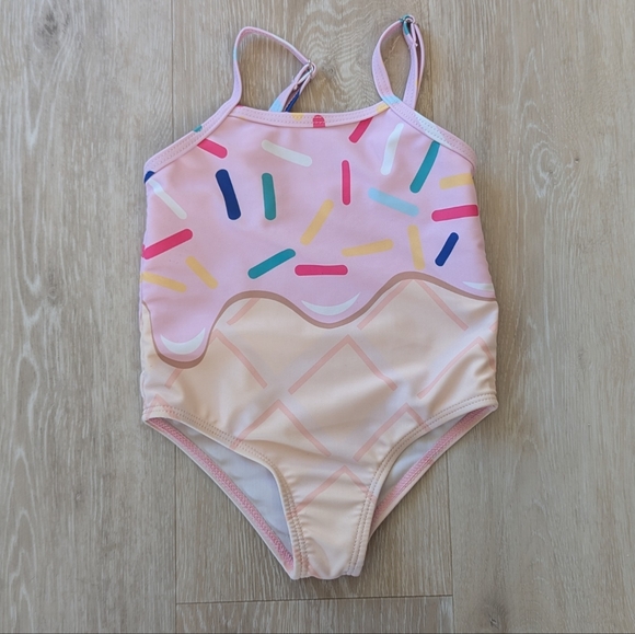 18-24M Ice Cream Cone Swimsuit - Picture 1 of 3